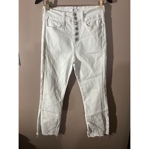 Vervet White Button-Fly Women's Jeans - Picture 1 of 5
